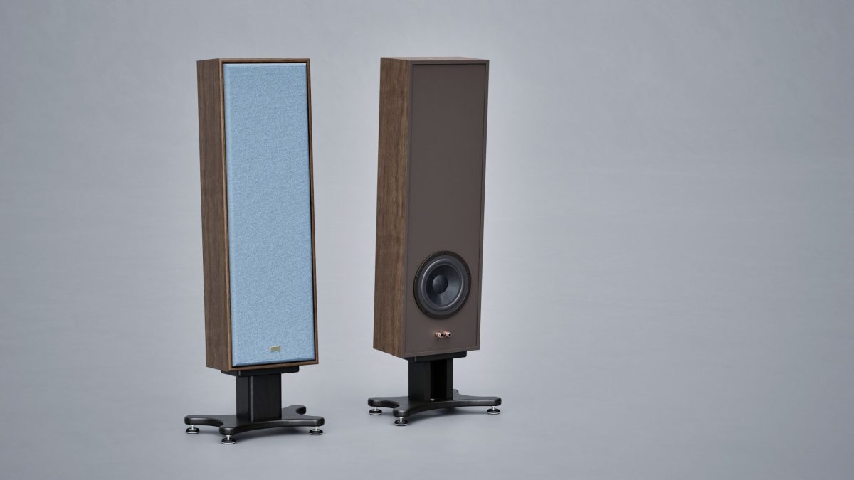 Loudspeaker front and rear