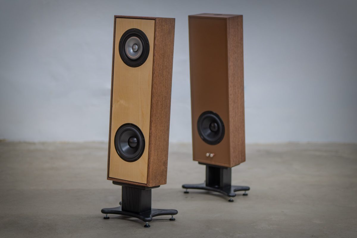 Momentae Blade speaker grille with clean modern styling for design-conscious rooms